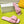 LW 26S Origami Slide Sandals Pink Leather 137668