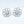 FLOWER SILVER DIAMOND EARRINGS