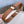 collier de chien belt 45mm brown epsom pink gold buckle