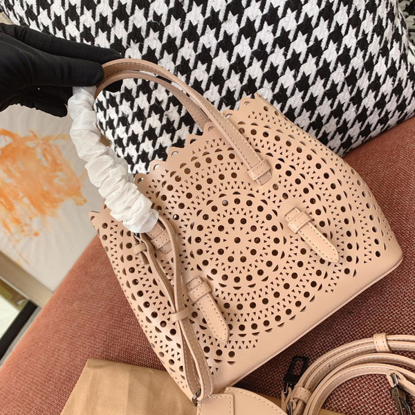 MINA 20 BAG IN DESERT SAND VIENNA CALFSKIN