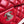 FLAP BAG MEDIUM 25CM RED LAMBSKIN SILVER HARDWARE