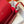 HM SAC ROULIS 18 RED TOGO LEATHER