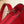 HM SAC ROULIS 18 RED TOGO LEATHER