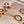 BVL EARRINGS DROP WHITE PINK GOLD