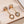BVL EARRINGS DROP WHITE PINK GOLD