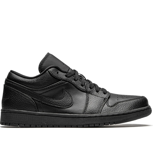 Nike Air Jordan 1 Low Triple Black Cowhide