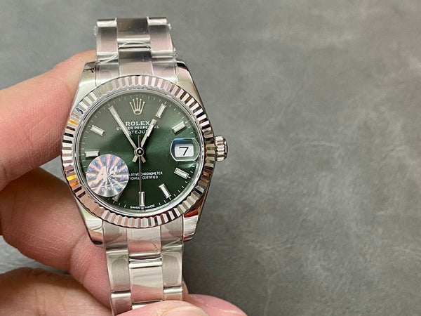 Rolex Datejust 41mm Steel Khaki Dial