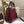 medium lady 24 wine patent calfskin