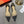 CL Collaclou Spike Clear Flat Embellished Pvc and Patent Leather Black