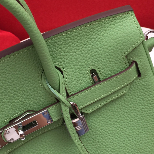 HM BIRKIN 30 CM BAG FERN CALFSKIN SILVER HARDWARE