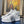 Valenti High Top VL7N White Calfskin Grey Canvas  993744