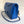 flap bag jumbo 30 blue lambskin silver hardware