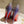CL Kate Strass Degrade Pumps 100mm Suede Blue