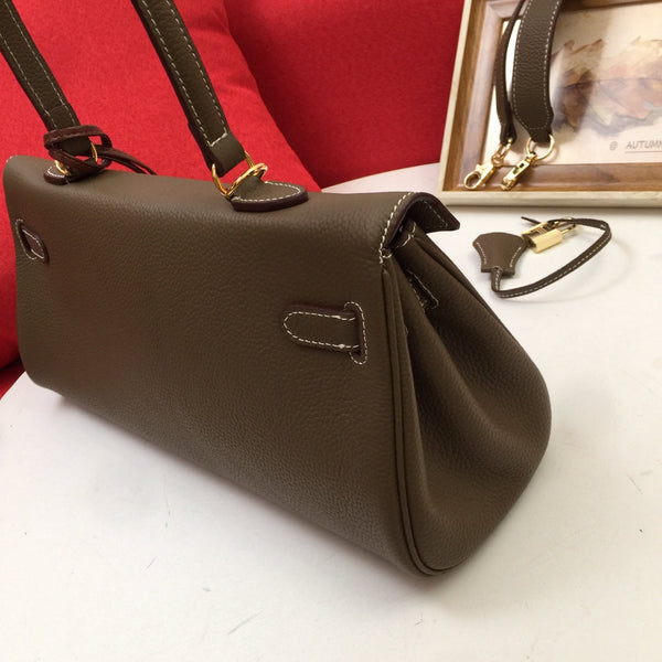 HM SHOULDER BAG 35 CEDAR TOGO GOLD HARDWARE