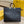 SHINE 40 TOTE BAG IN BLACK EMBOSSED CALFSKIN