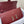 CONSTANCE TO GO 20.5 BURGUNDY EPSOM SILVER HARDWARE