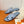 HM IZMIR SANDAL CLOUD BLUE CALFSKIN