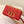 CARO MINI BAG 20 IN CANDY RED CALFSKIN