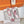 HM Flat Sandals White Pink Cowhide 348049