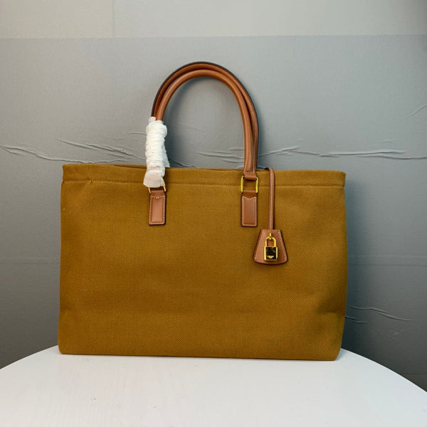 CL Cabas Tote 44cm Brown Canvas 142093