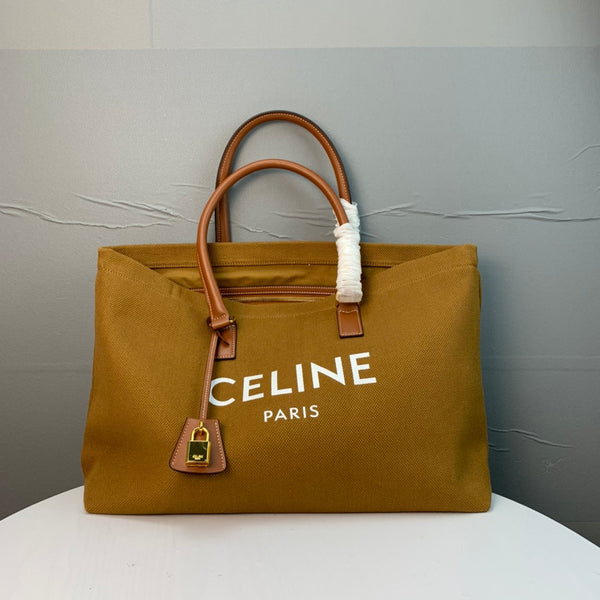 CL Cabas Tote 44cm Brown Canvas 142093