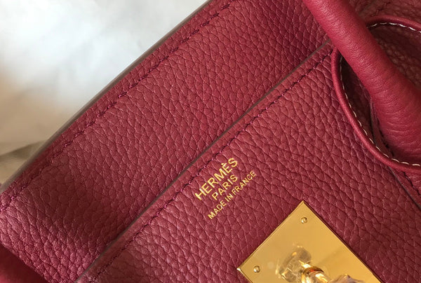 HM BIRKIN 35CM BAG JAM TOGO GOLD HARDWARE