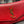 UPTOWN CHAIN WALLET 19 RED GRAINED CALFSKIN