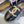 espadrilles dark blue black lambskin