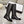 GG CLASSIC KNEE HIGH BOOTS IN BLACK IMPORTED CALFSKIN