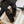espadriles black white tweed black lambskin