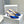 Manolo Buckle Mules 7cm Navy Blue Silk 208020