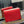 CASSANDRA 22 CHAIN BAG RED CALFSKIN