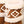 LV Snowdrop Line Ankle Boots Brown White Suede Wool 454719