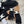 CE Hat Scarf Gloves Set Black Knit Fur 475089