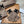 CE Hat Scarf Gloves Set Khaki Knit Fur 475088