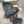 Moncler Hat Scarf Gloves Set Gray Knit Fur 475099