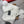 LP Hat Scarf Gloves Set White Knit Fur 475087