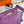 Kelly Danse II 22cm Purple Evercolor Leather Ghw