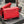 MAHATTAN IN BOX 29 RED CALFSKIN GOLD HARDWARE