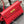 MAHATTAN IN BOX 29 RED CALFSKIN GOLD HARDWARE