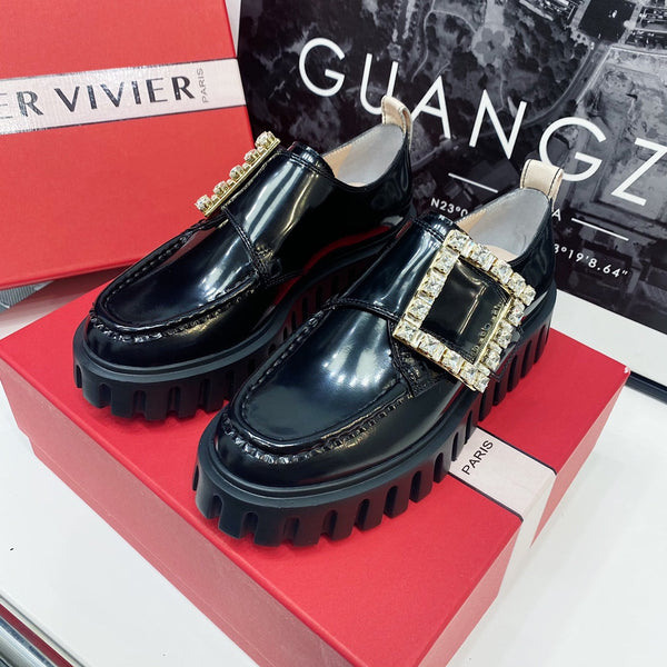 Diamond Loafers Viv Black Sheep Lining 184404
