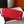 HM KELLY 32CM BAG IN RED TOGO GOLD HARDWARE