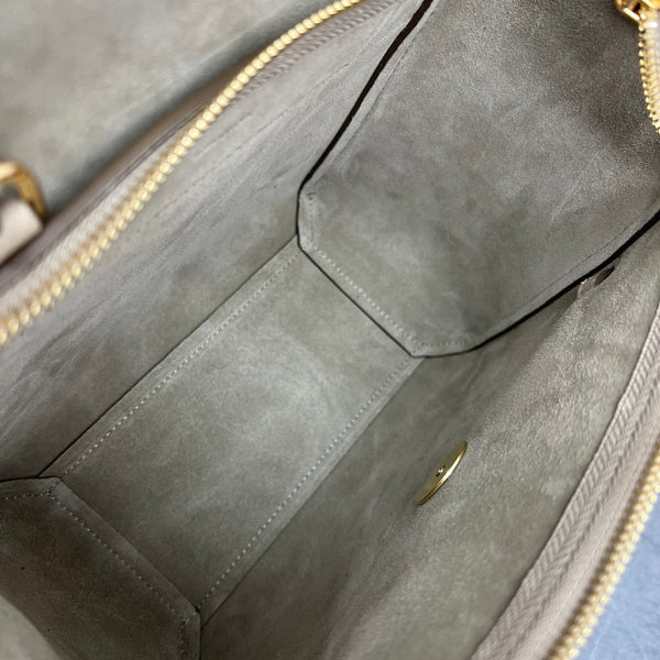 Celine Nano Belt Bag Beige Grain Leather