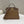 PEEKABOO ISEEU 27 IN BROWN SMOOTH CALFSKIN WITH WOVEN TRIM GOLD HARDWARE