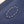 PEEKABOO ISEEU 33 IN NAVY BLUE GRAINED CALFSKIN SILVER HARDWARE