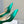 Manolo Women's Nadira Pumps 70 Green Satin
