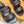 LV Academy Flat Sandal Brown Black Cowhide