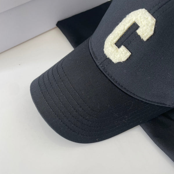 Celin Cap Black Cotton Twill Fabric 210448