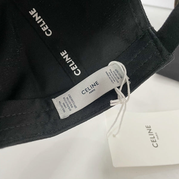Celin Cap Black Cotton Twill Fabric 210450
