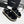 CC 26s Dad Sandal Black Blue Leather Suede 867658